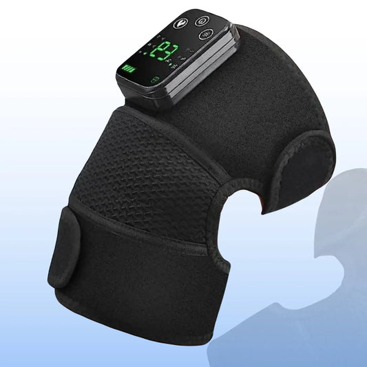Multi-Functional Knee Massager Brace With Heat for Knee Pain and Recovery