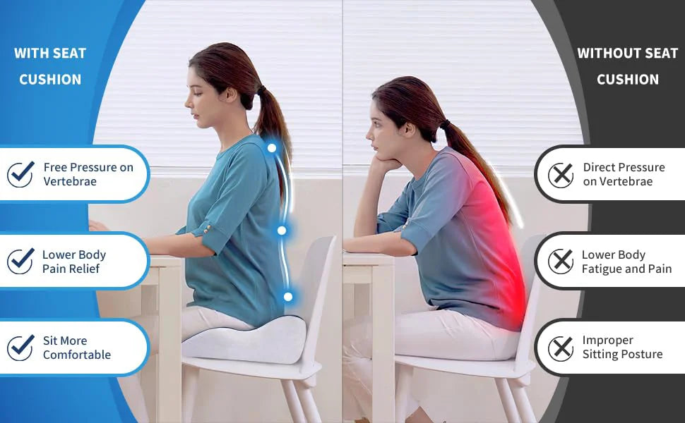 Komfort Cushion  How to Improve your Posture while Sitting